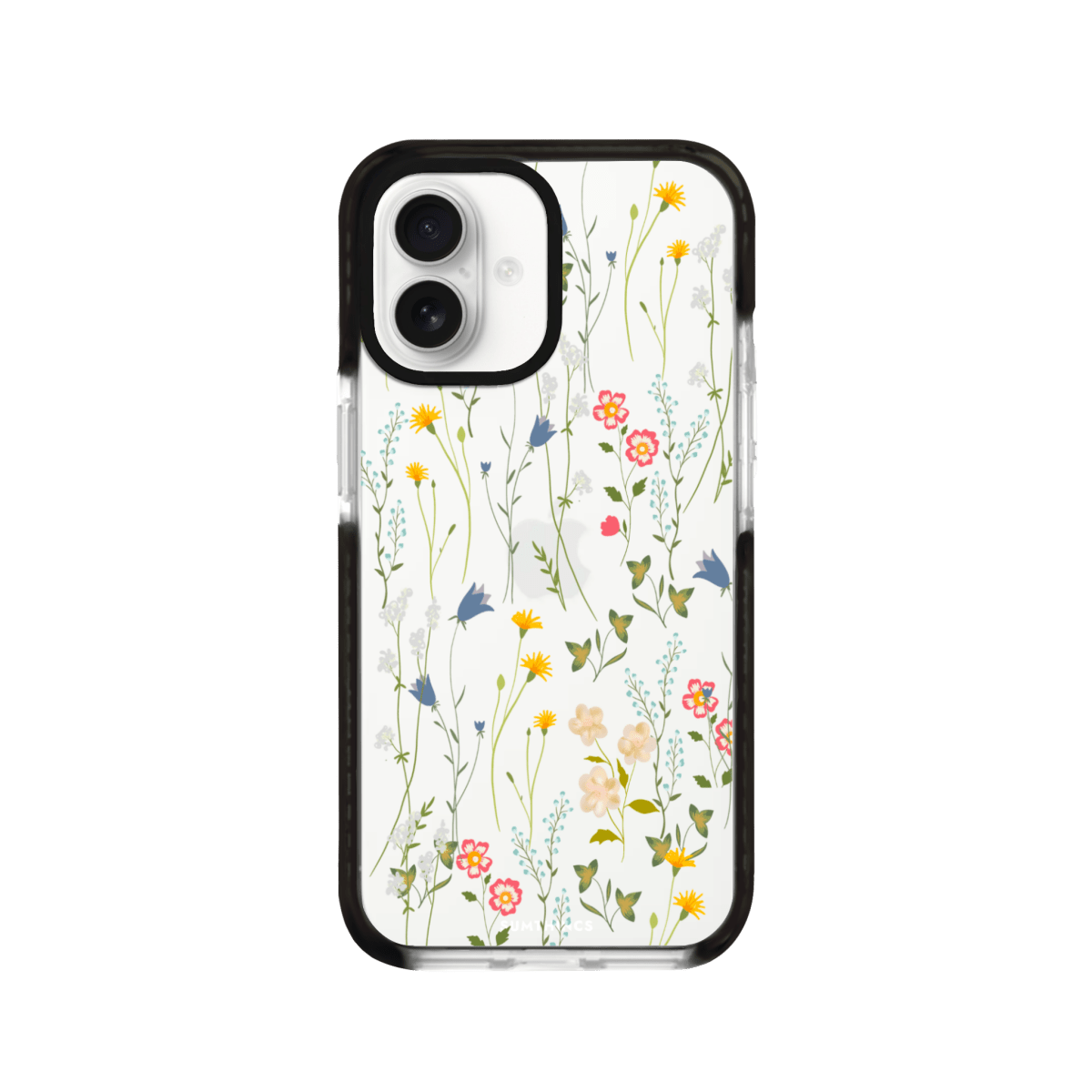 iPhone 16 Plus Eternal Garden Procase Şeffaf Telefon Kılıfı Siyah Şeffaf - SUMTHINCS