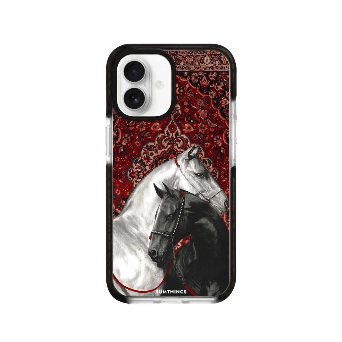 iPhone 16 Plus Harmony Procase Şeffaf Telefon Kılıfı Siyah Şeffaf - SUMTHINCS