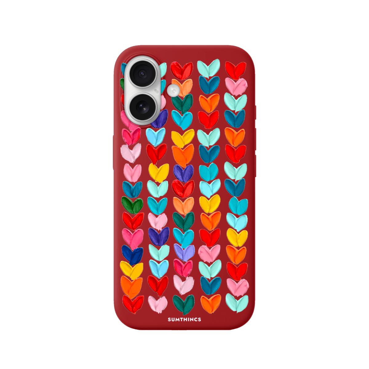 iPhone 16 Plus Lovestorm Premium Telefon Kılıfı Kırmızı - SUMTHINCS