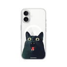 iPhone 16 Plus Meoww Clear Magsafe Telefon Kılıfı - SUMTHINCS
