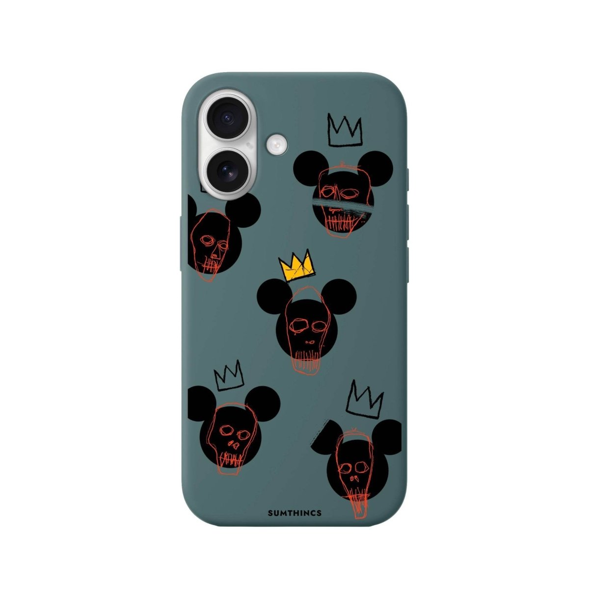 iPhone 16 Plus Mickeys Midnight Premium Telefon Kılıfı Kaktüs Yeşili - SUMTHINCS