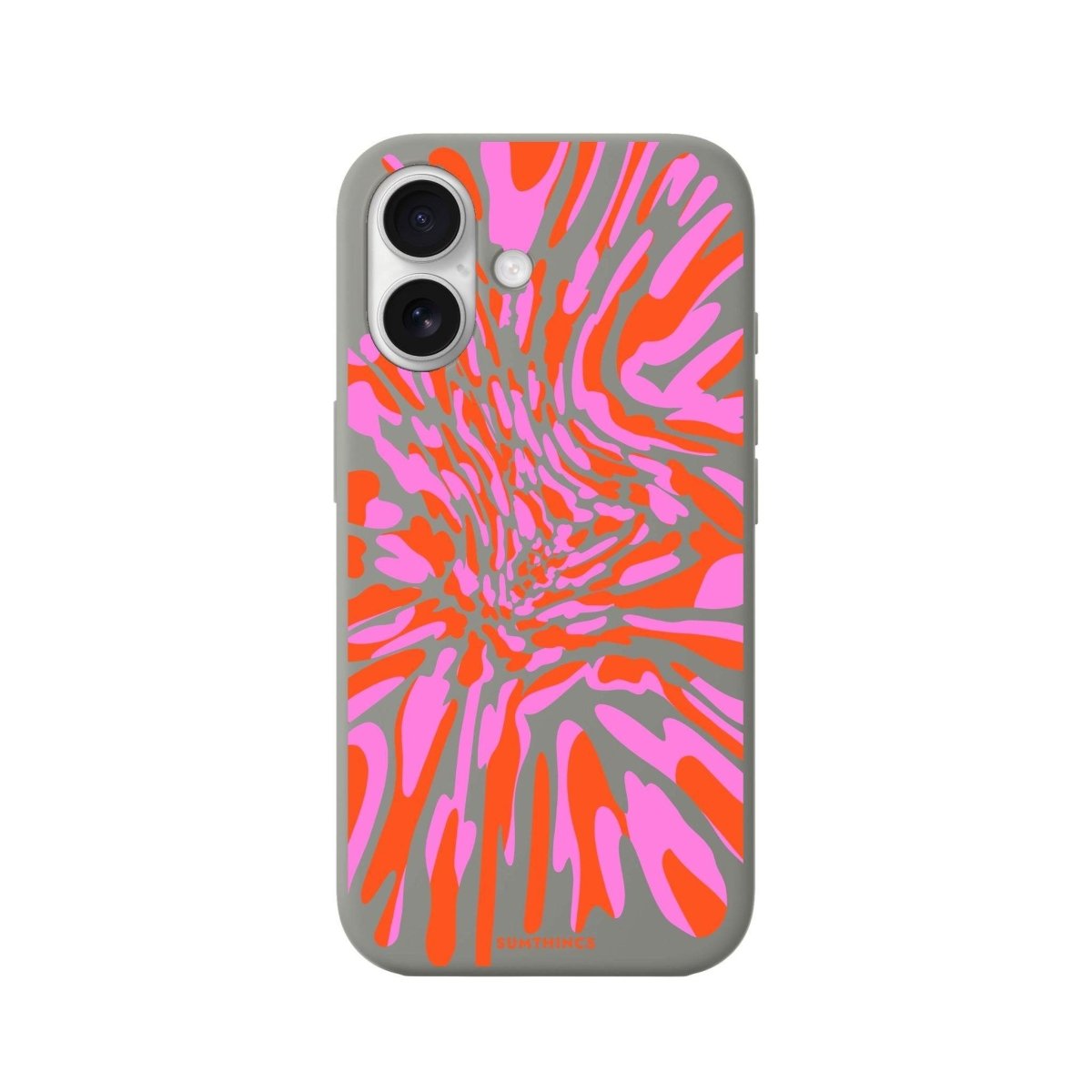 iPhone 16 Plus Neon Dreams Premium Telefon Kılıfı Gri - SUMTHINCS