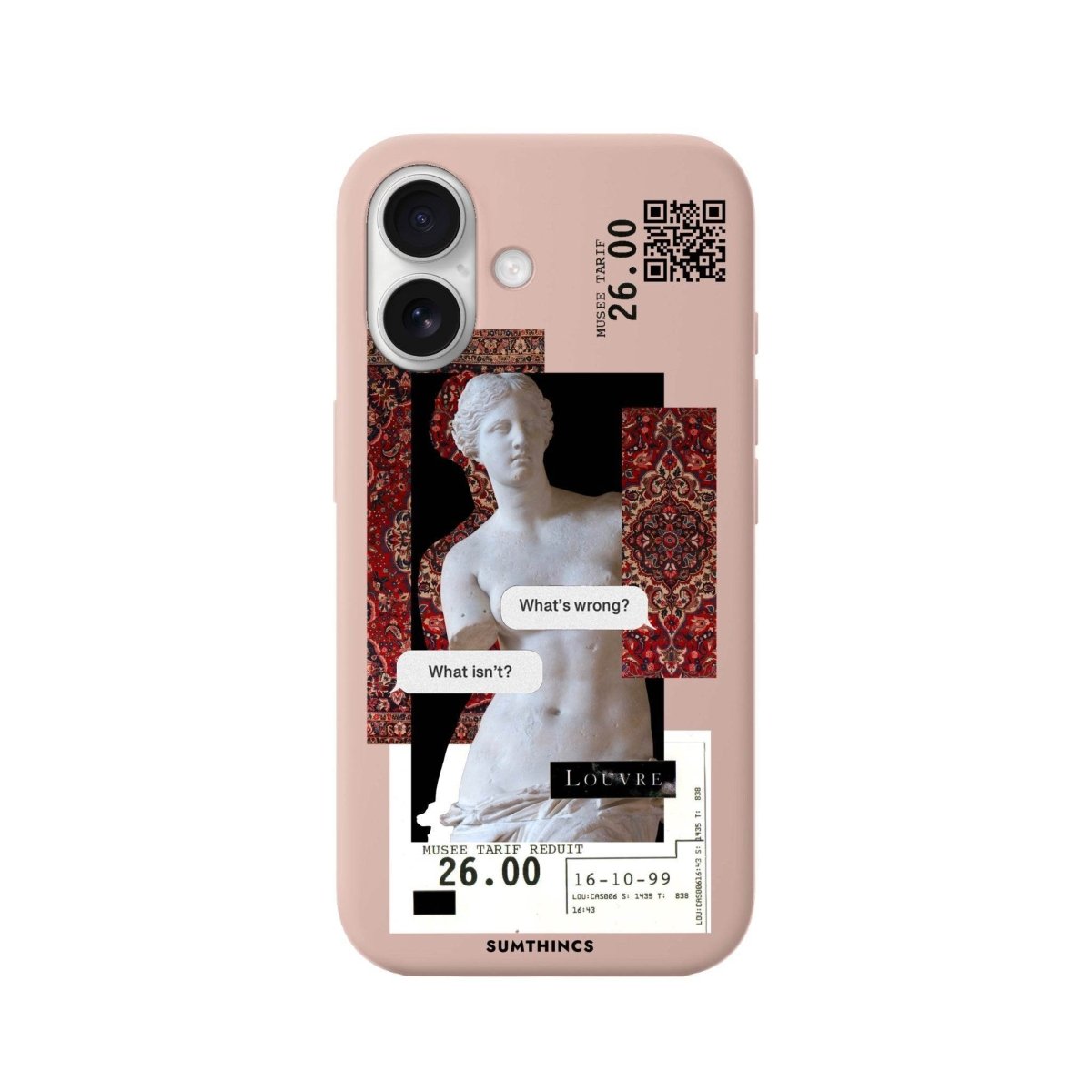 iPhone 16 Plus PixelVenus Premium Telefon Kılıfı Bej - SUMTHINCS
