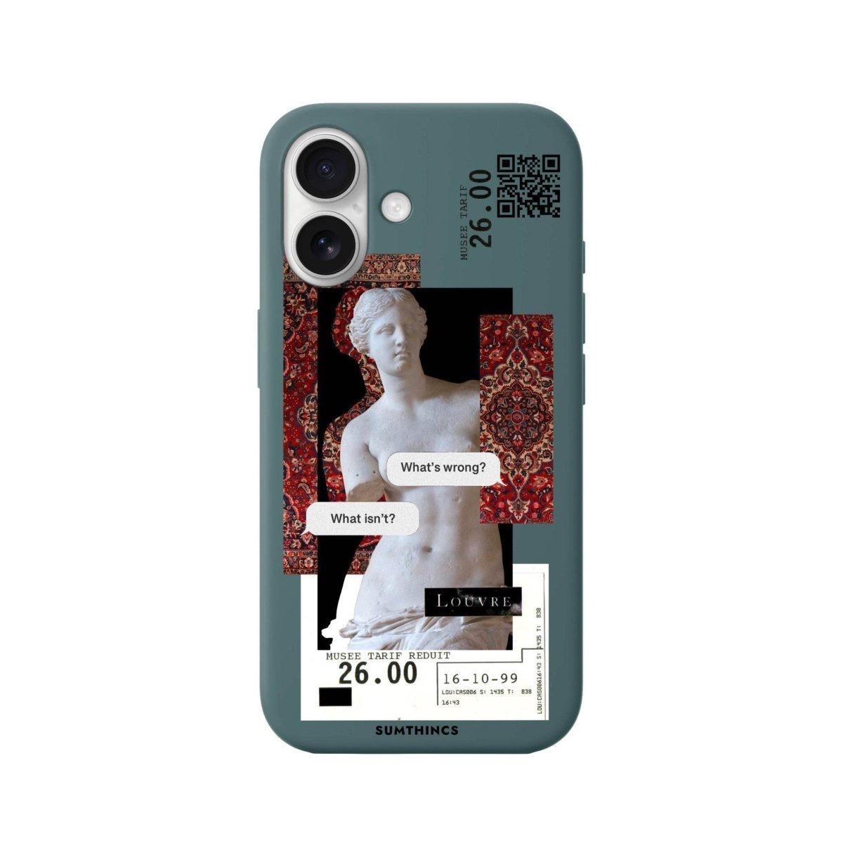 iPhone 16 Plus PixelVenus Premium Telefon Kılıfı Kaktüs Yeşili - SUMTHINCS