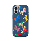 iPhone 16 Plus Ponies Premium Telefon Kılıfı Pasifik Mavi - SUMTHINCS