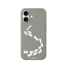 iPhone 16 Plus Starry Bunnies Premium Telefon Kılıfı Gri - SUMTHINCS