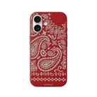 iPhone 16 Plus Urban Bandana Premium Telefon Kılıfı Kırmızı - SUMTHINCS