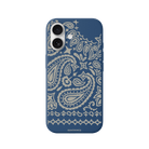 iPhone 16 Plus Urban Bandana Premium Telefon Kılıfı Pasifik Mavi - SUMTHINCS