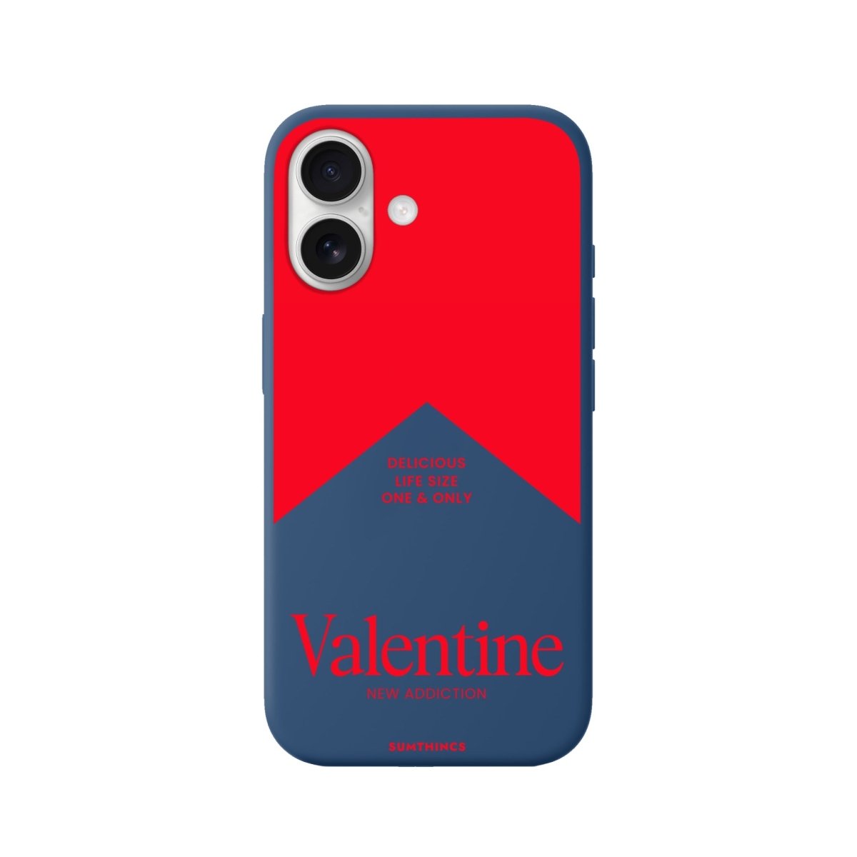 iPhone 16 Plus Valentine Premium Telefon Kılıfı Pasifik Mavi - SUMTHINCS