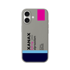 iPhone 16 Plus Xanax Premium Telefon Kılıfı Gri - Sumthincs
