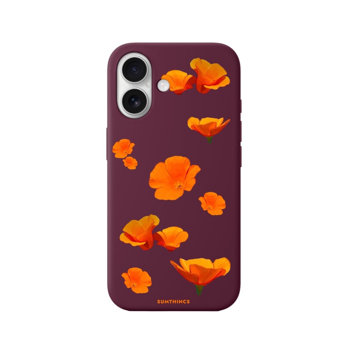 iPhone 16 Poppies Premium Telefon Kılıfı - SUMTHINCS