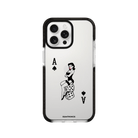 iPhone 16 Pro Ace Queen Procase Şeffaf Telefon Kılıfı Siyah Şeffaf - SUMTHINCS