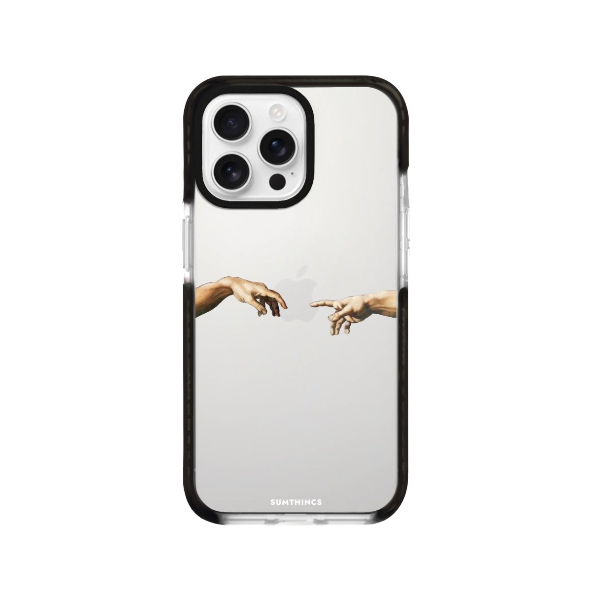 iPhone 16 Pro Adam's Creation Procase Şeffaf Telefon Kılıfı Siyah Şeffaf - SUMTHINCS
