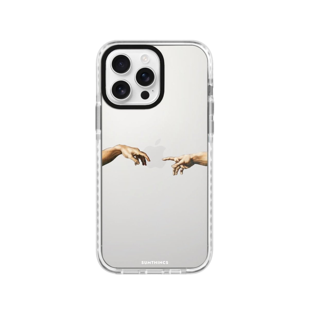 iPhone 16 Pro Adam's Creation Procase Şeffaf Telefon Kılıfı Beyaz Şeffaf - SUMTHINCS