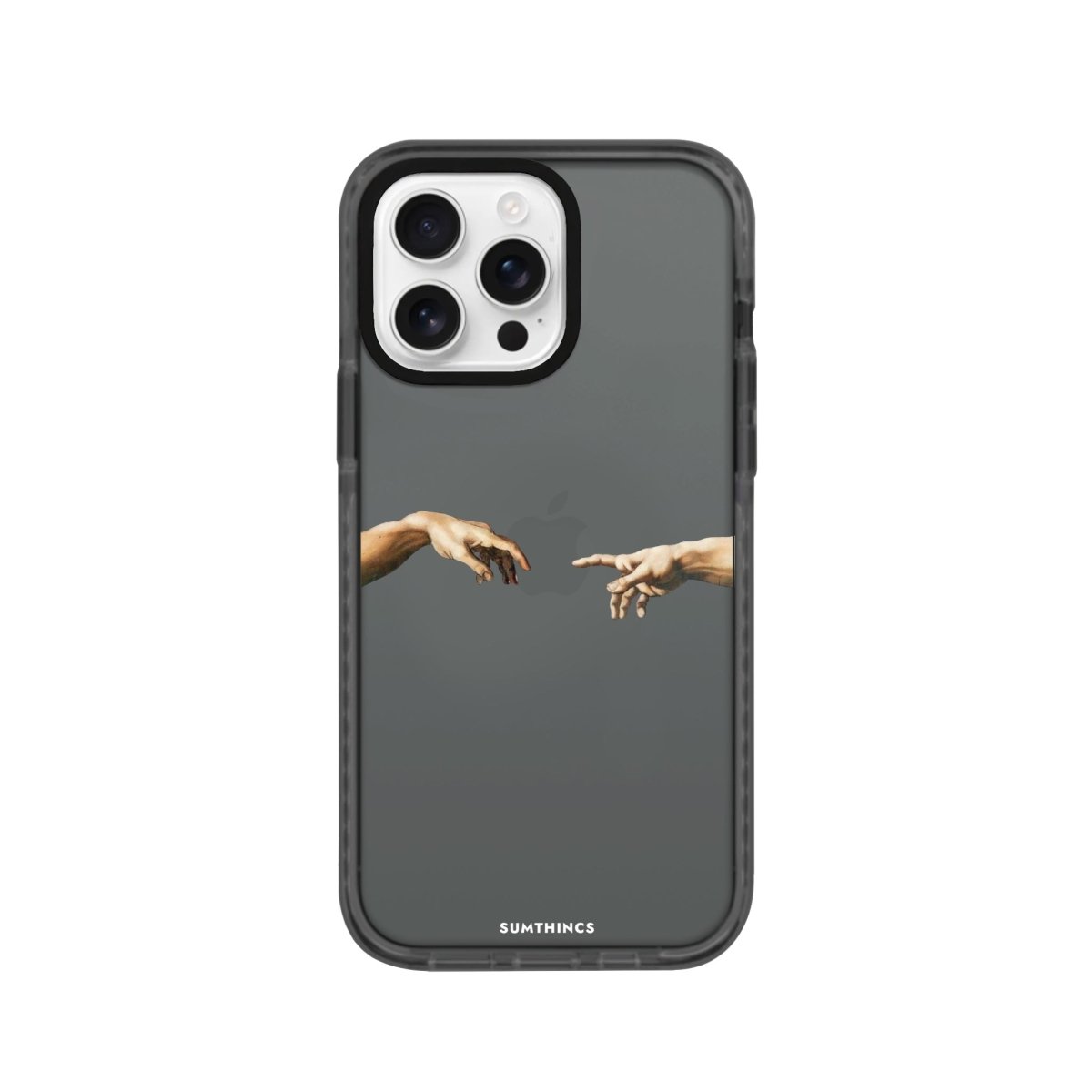 iPhone 16 Pro Adam's Creation Procase Şeffaf Telefon Kılıfı Antrasit - SUMTHINCS