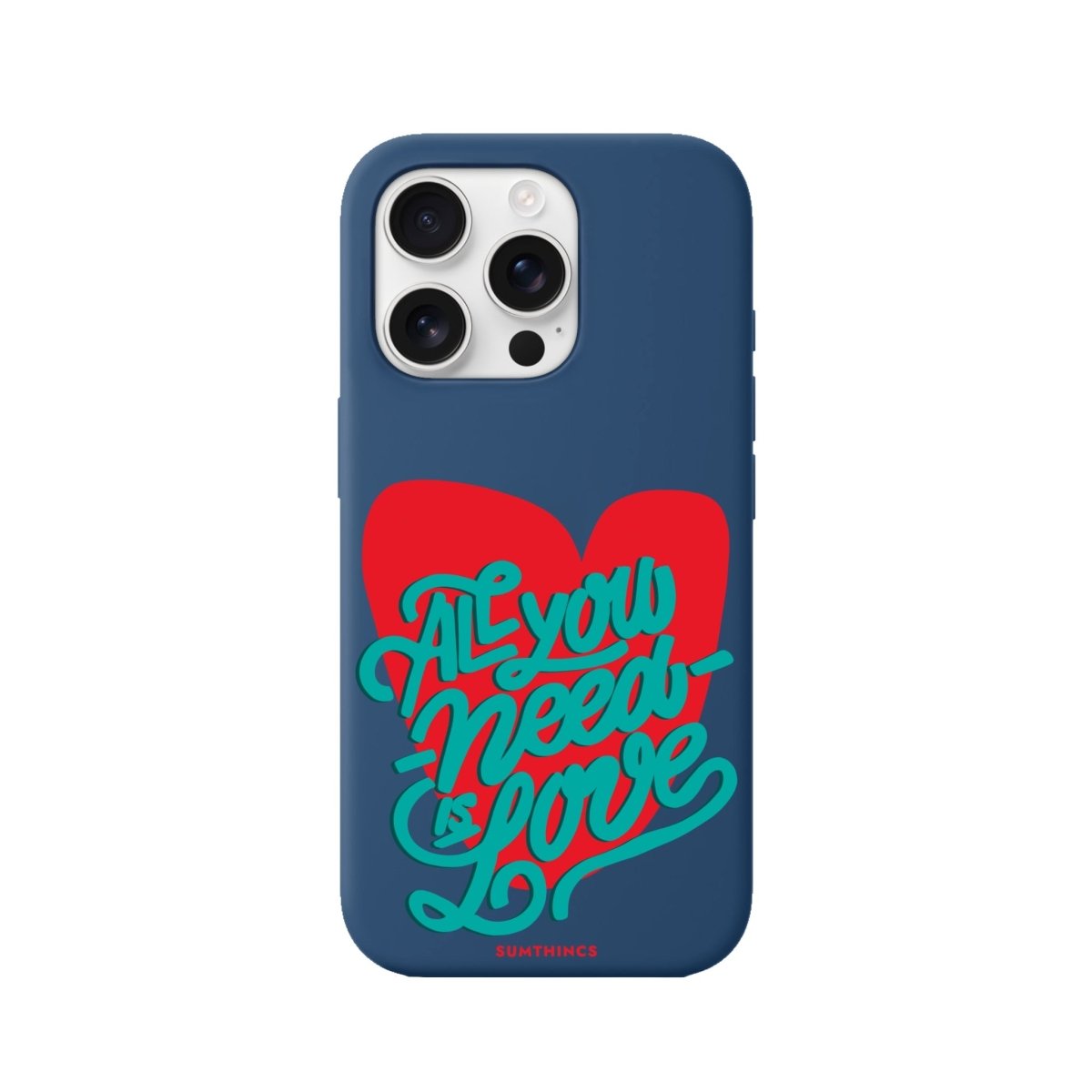 iPhone 16 Pro All You Need is Love Premium Telefon Kılıfı - SUMTHINCS
