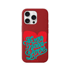 iPhone 16 Pro All You Need is Love Premium Telefon Kılıfı - SUMTHINCS
