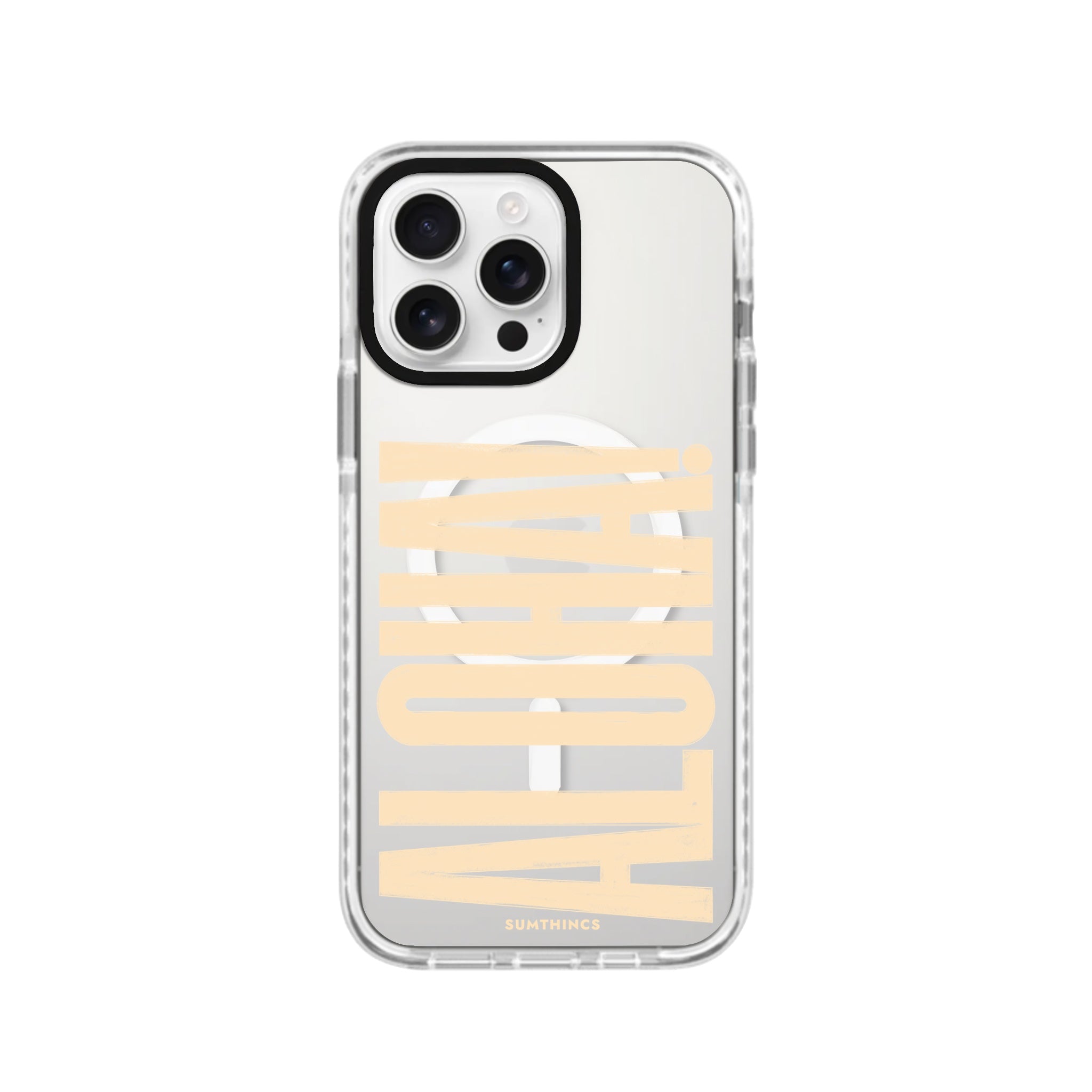 iPhone 16 Pro Aloha Magsafe Procase Şeffaf Telefon Kılıfı - SUMTHINCS