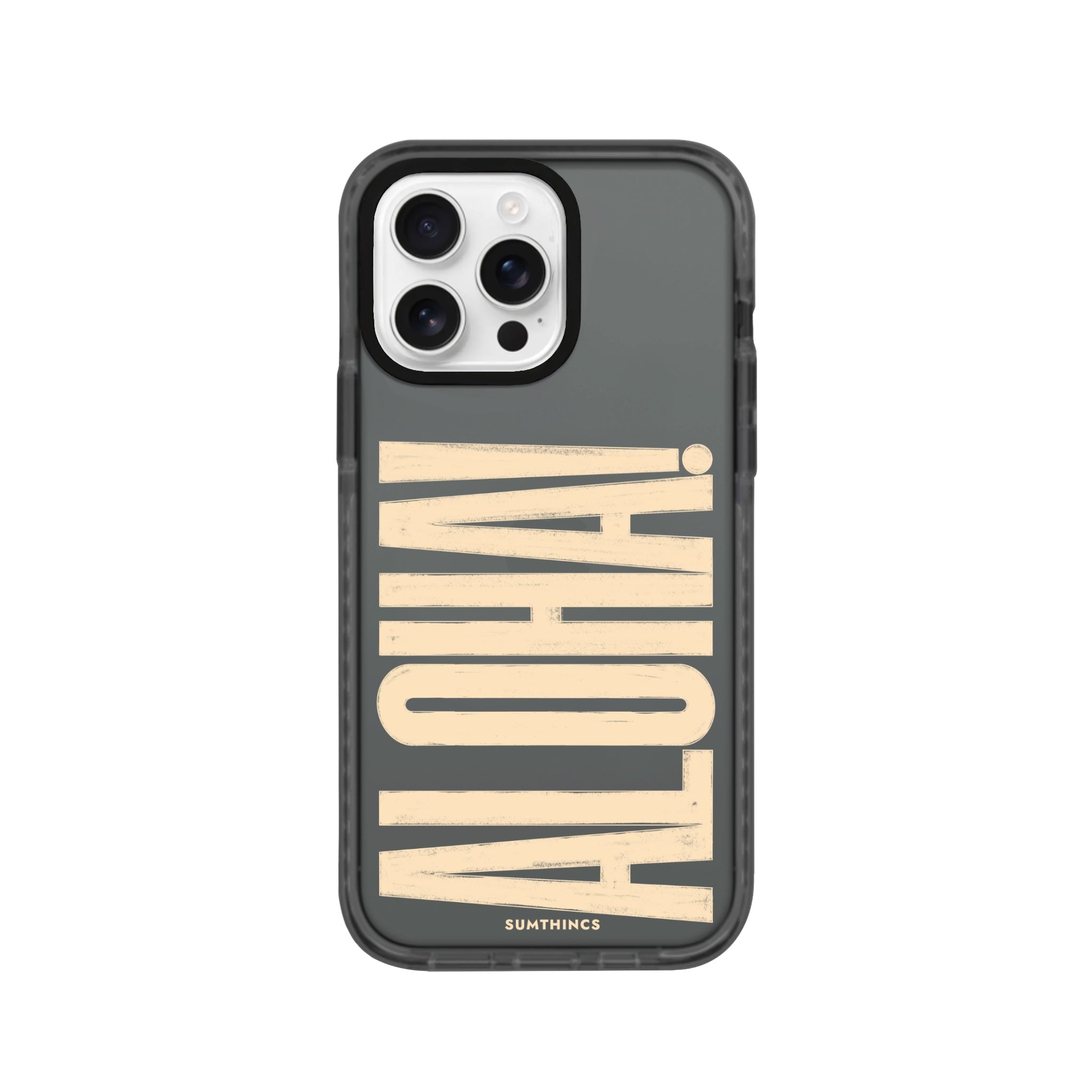 iPhone 16 Pro Aloha Procase Şeffaf Telefon Kılıfı - SUMTHINCS