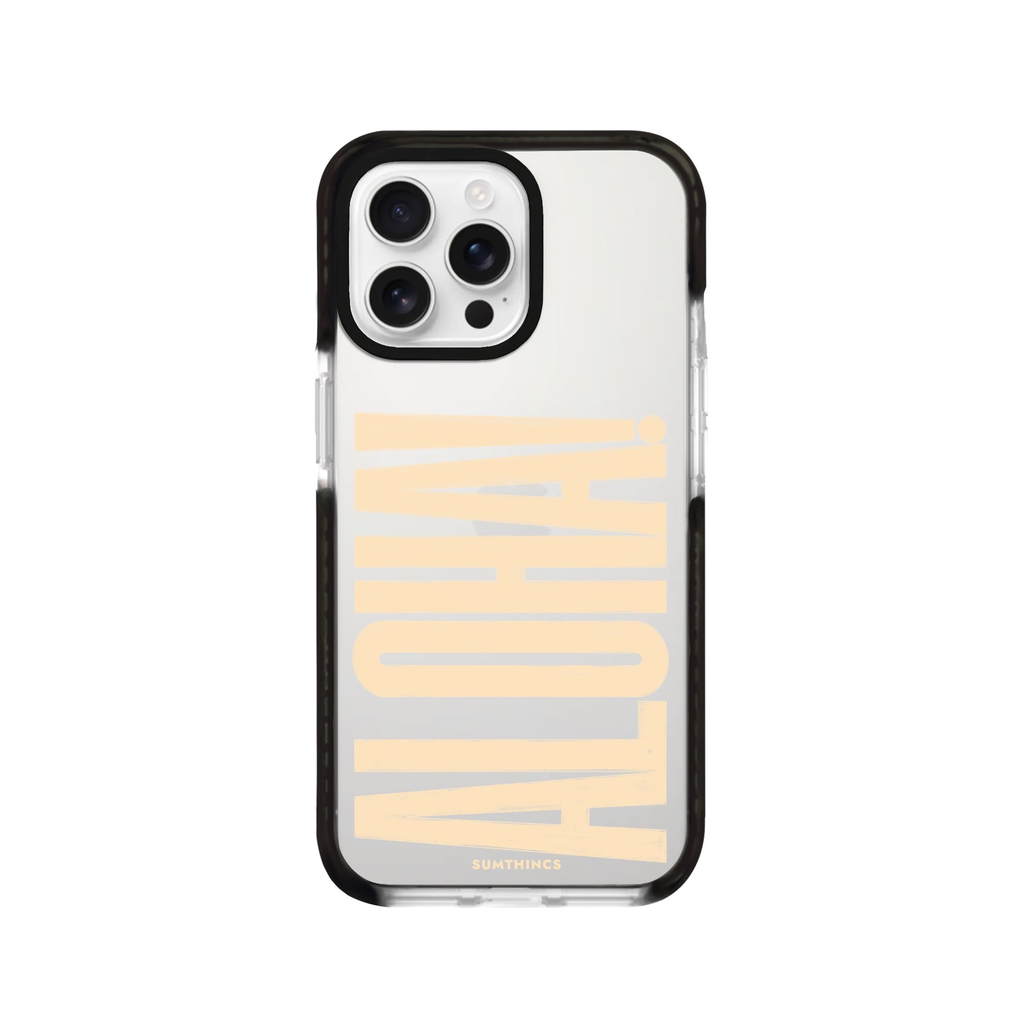 iPhone 16 Pro Aloha Procase Şeffaf Telefon Kılıfı - SUMTHINCS