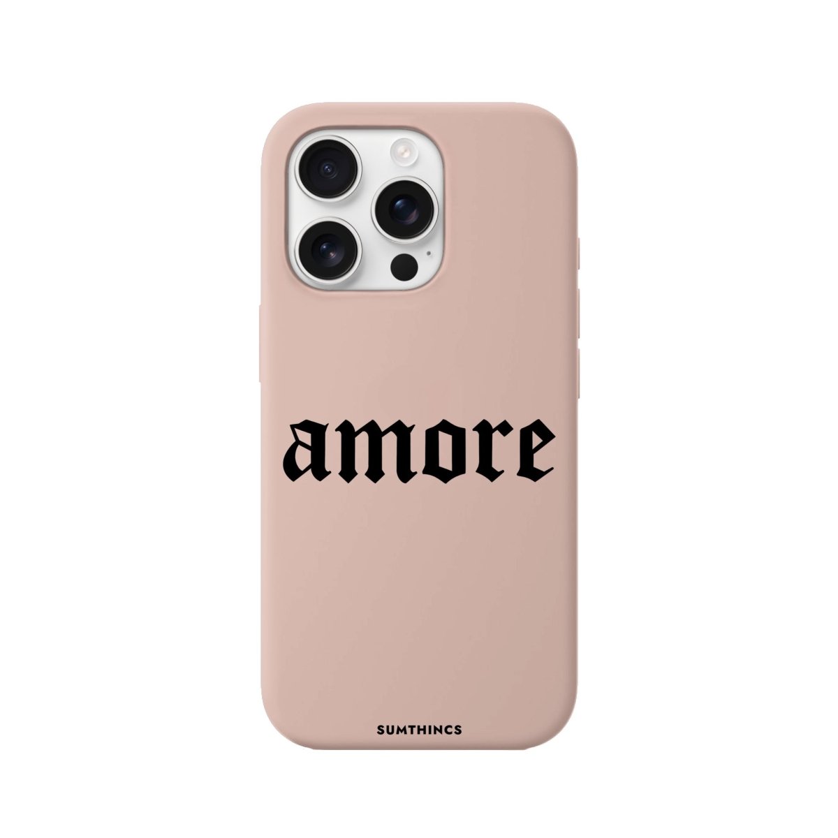 iPhone 16 Pro Amore Premium Telefon Kılıfı Bej - SUMTHINCS