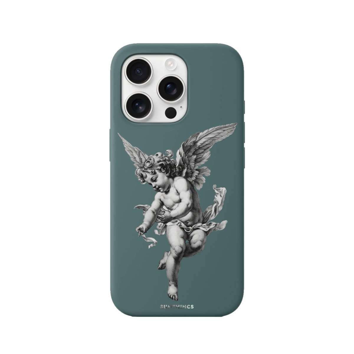 iPhone 16 Pro Angel Premium Telefon Kılıfı Kaktüs Yeşili - SUMTHINCS