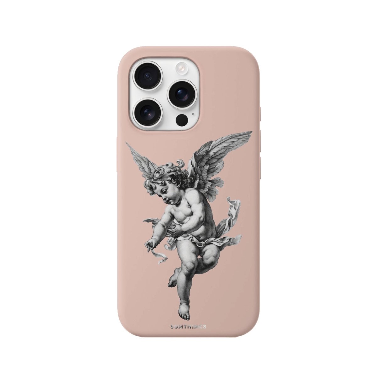 iPhone 16 Pro Angel Premium Telefon Kılıfı Bej - SUMTHINCS