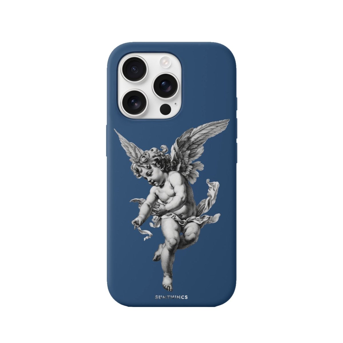 iPhone 16 Pro Angel Premium Telefon Kılıfı Pasifik Mavi - SUMTHINCS