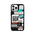 iPhone 16 Pro Barcode C54 Leather Vegan Deri Telefon Kılıfı - SUMTHINCS
