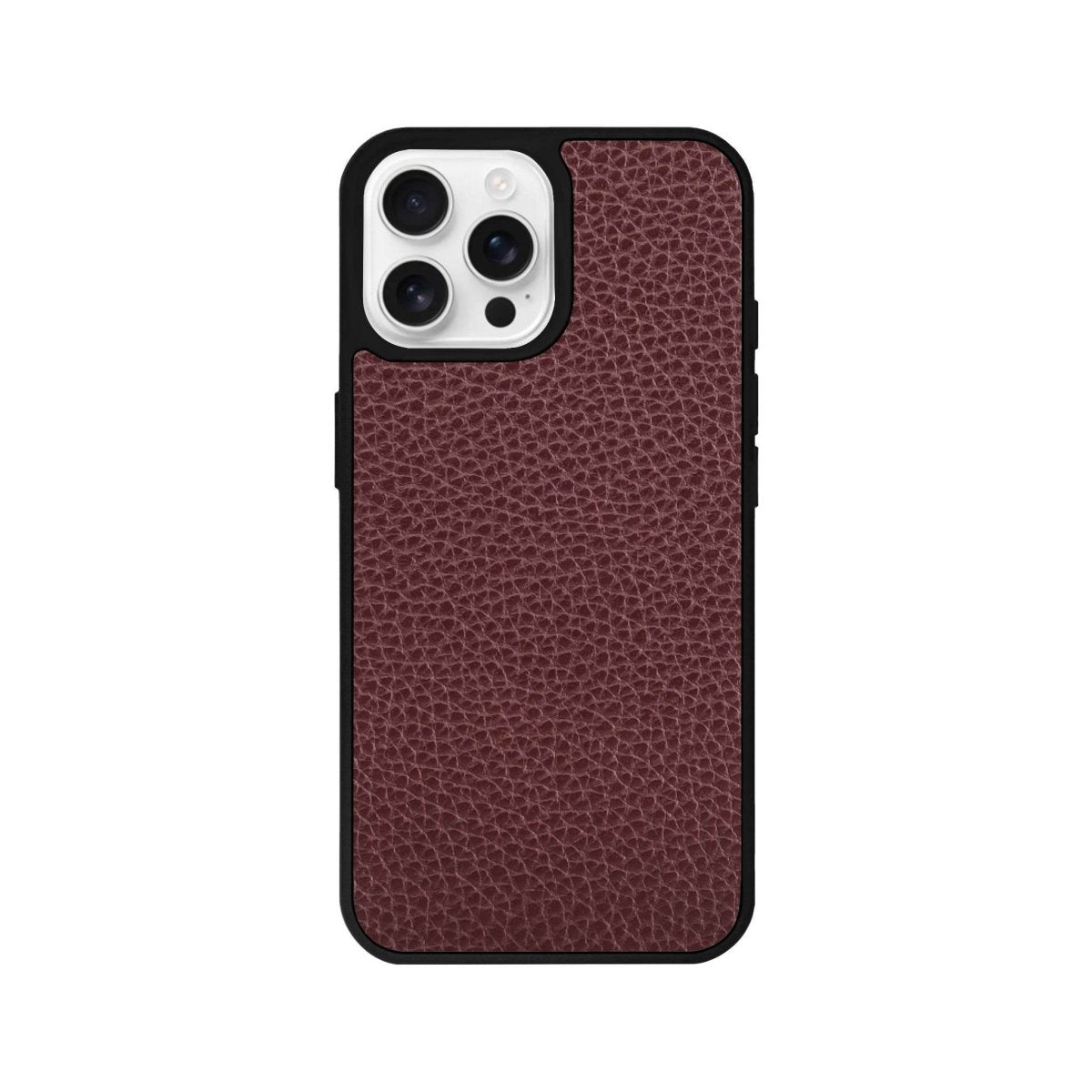 iPhone 16 Pro Basic Leather Vegan Deri Telefon Kılıfı - SUMTHINCS