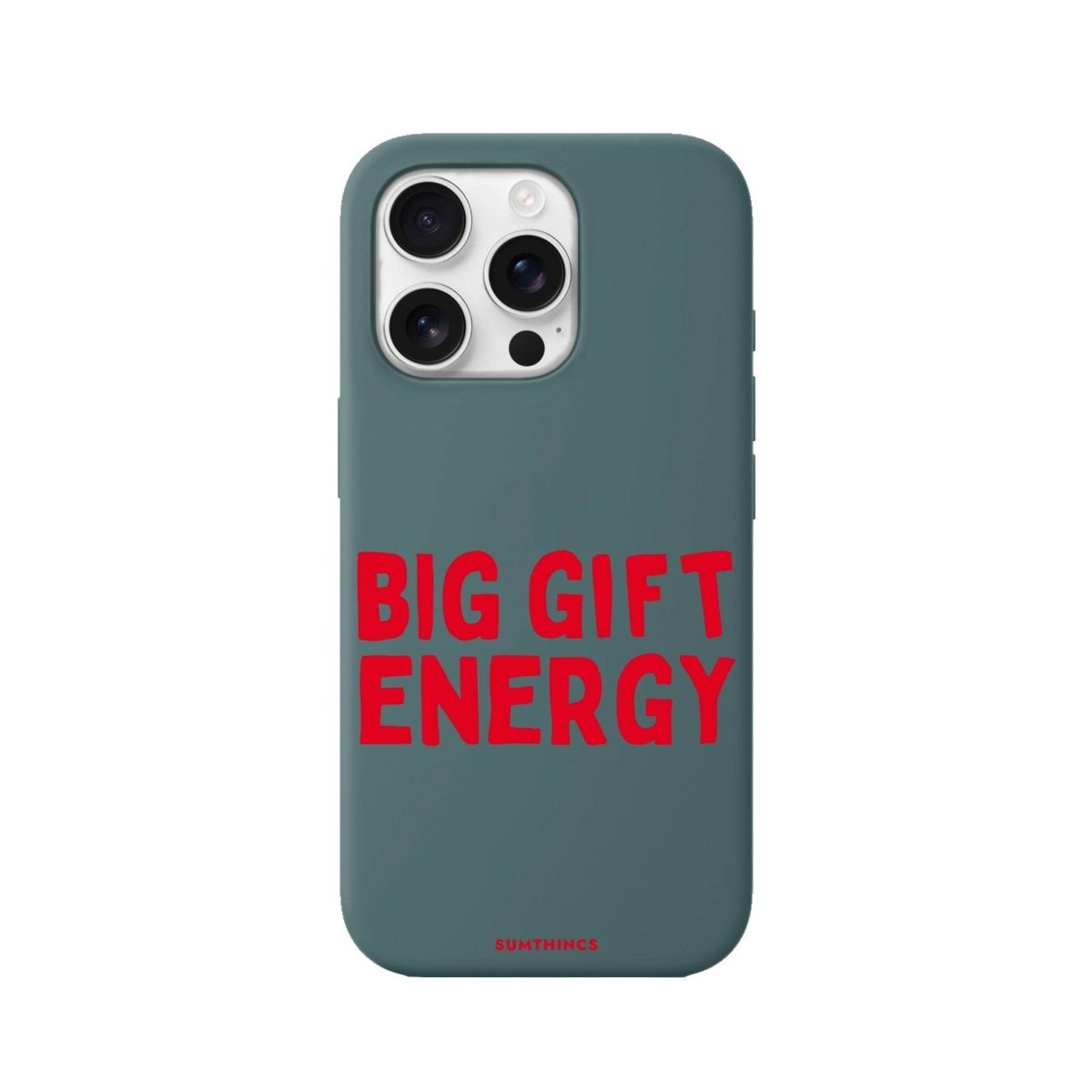 iPhone 16 Pro Big Gift Energy Premium Telefon Kılıfı Kaktüs Yeşili - SUMTHINCS