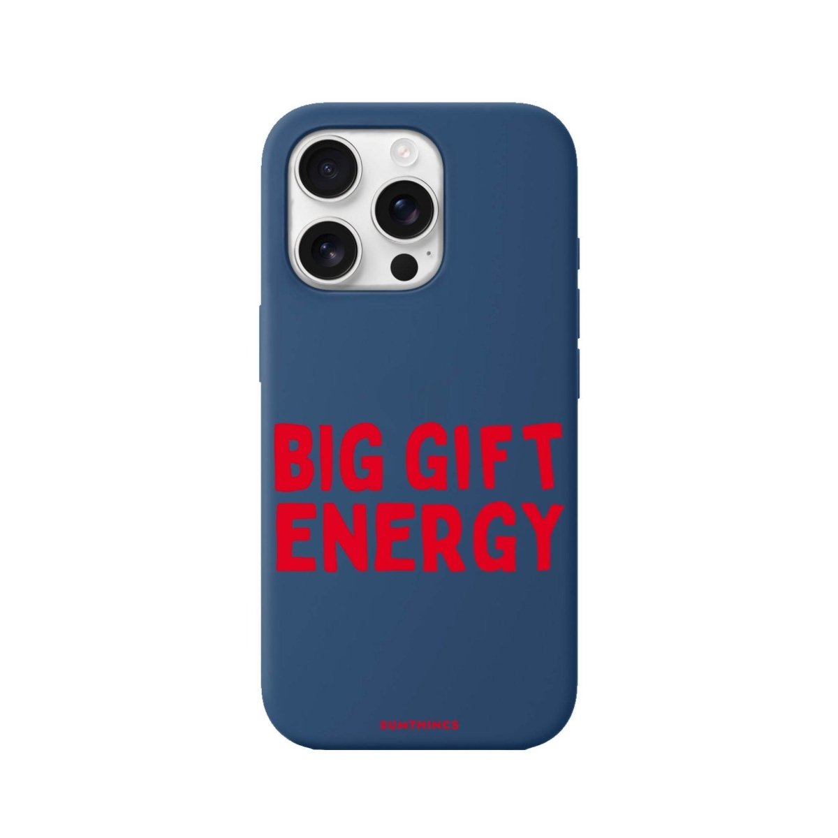 iPhone 16 Pro Big Gift Energy Premium Telefon Kılıfı Pasifik Mavi - SUMTHINCS