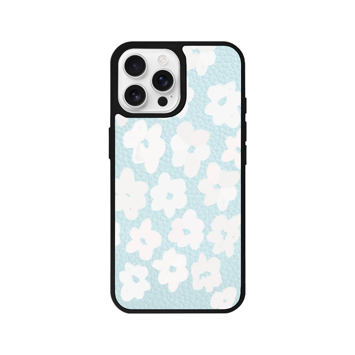 iPhone 16 Pro Blossoms Leather Vegan Deri Telefon Kılıfı - SUMTHINCS