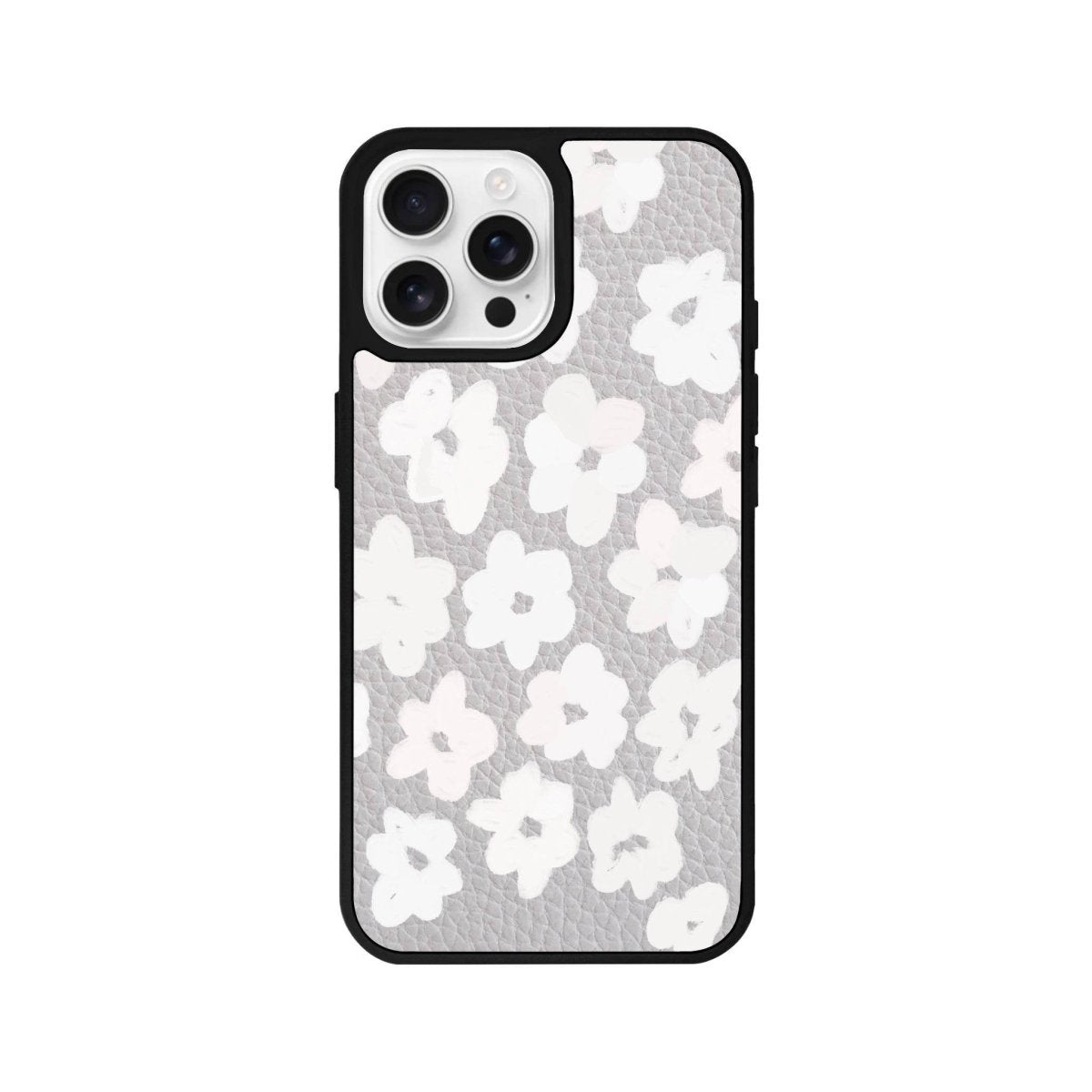 iPhone 16 Pro Blossoms Leather Vegan Deri Telefon Kılıfı - SUMTHINCS