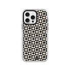 iPhone 16 Pro Check Flowers Procase Şeffaf Telefon Kılıfı - SUMTHINCS