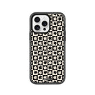 iPhone 16 Pro Check Flowers Procase Şeffaf Telefon Kılıfı - SUMTHINCS