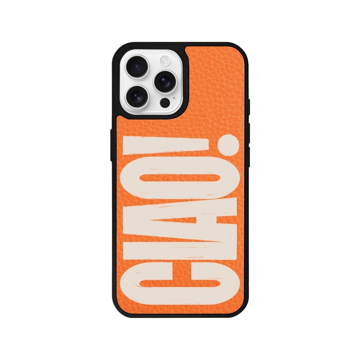iPhone 16 Pro CIAO! Leather Vegan Deri Telefon Kılıfı - SUMTHINCS