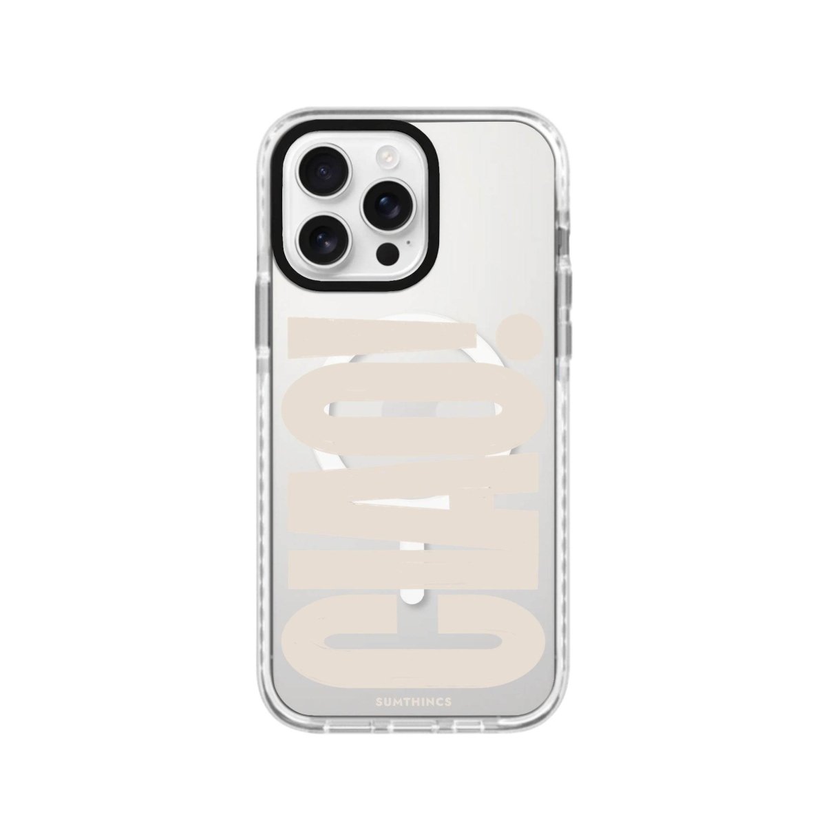 iPhone 16 Pro CIAO! Magsafe Procase Şeffaf Telefon Kılıfı - SUMTHINCS