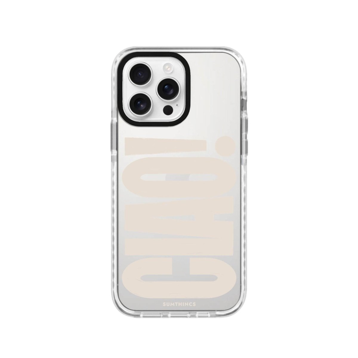 iPhone 16 Pro CIAO! Procase Şeffaf Telefon Kılıfı - SUMTHINCS