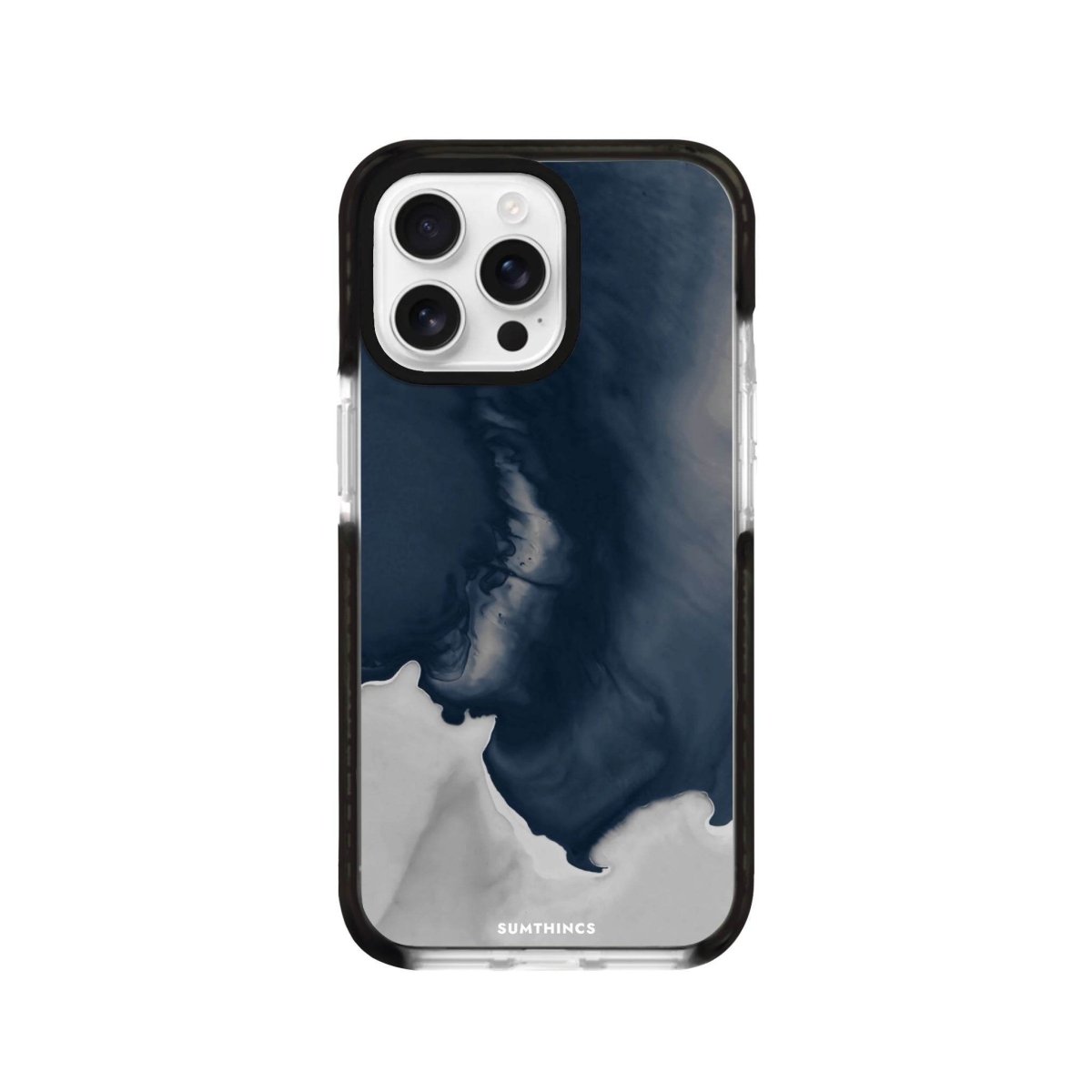 iPhone 16 Pro Deep Procase Şeffaf Telefon Kılıfı Siyah Şeffaf - SUMTHINCS