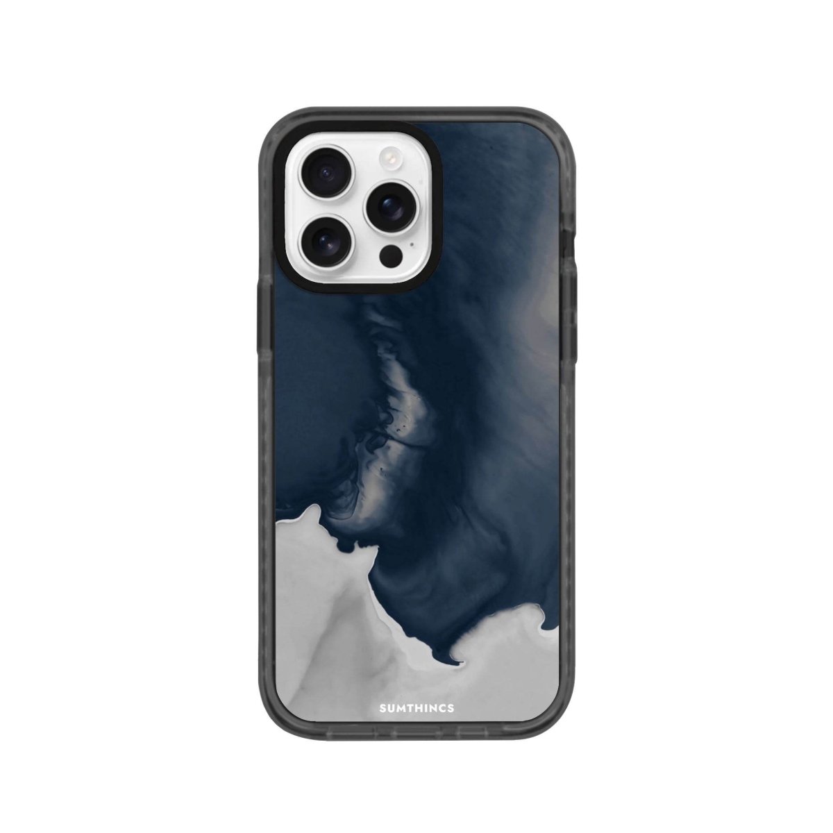 iPhone 16 Pro Deep Procase Şeffaf Telefon Kılıfı Antrasit - SUMTHINCS
