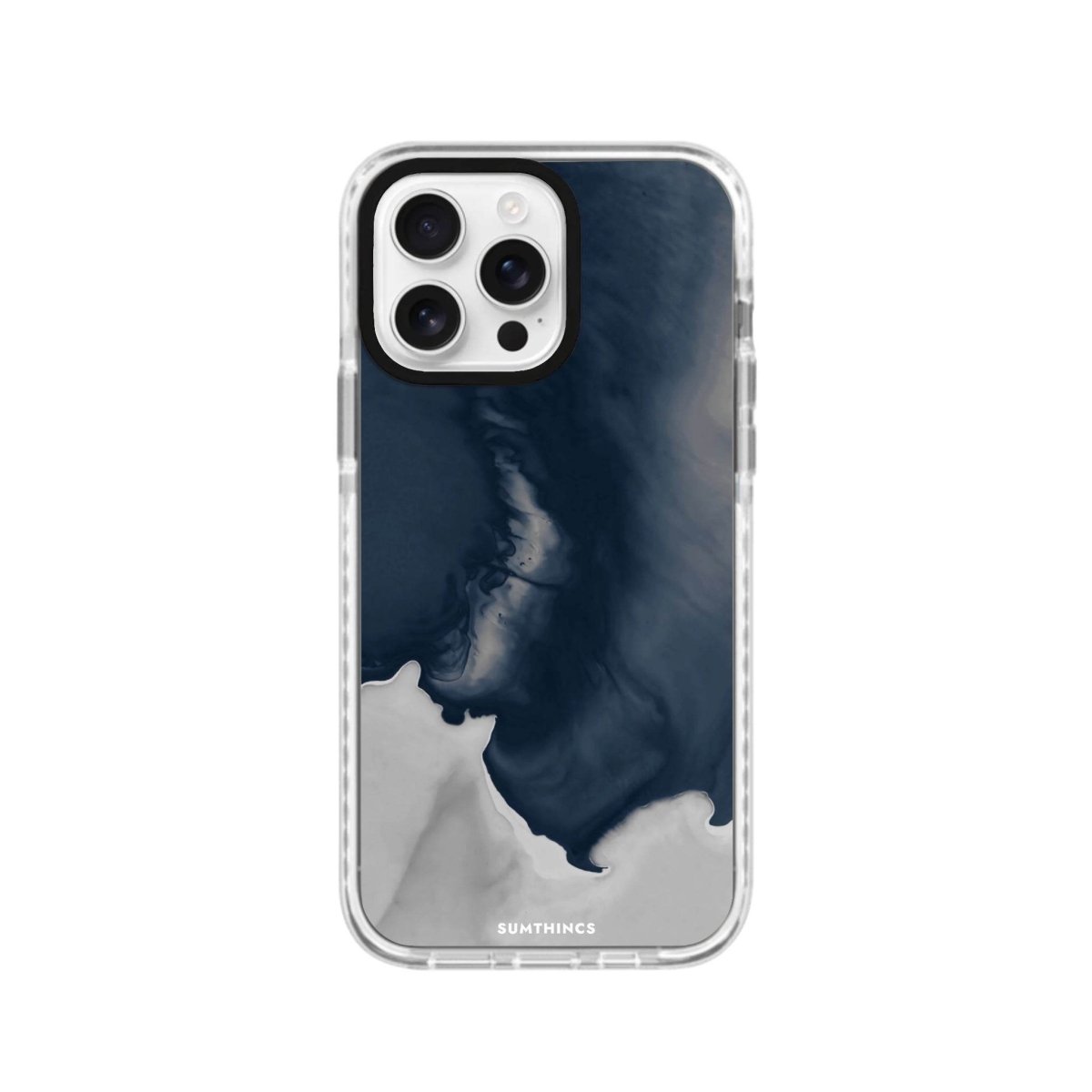 iPhone 16 Pro Deep Procase Şeffaf Telefon Kılıfı Beyaz Şeffaf - SUMTHINCS