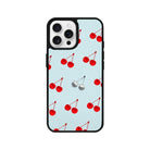 iPhone 16 Pro Disco Cherry Leather Vegan Deri Telefon Kılıfı - SUMTHINCS