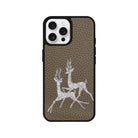 iPhone 16 Pro Disco Deers Leather Vegan Deri Telefon Kılıfı - SUMTHINCS