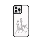 iPhone 16 Pro Disco Deers Leather Vegan Deri Telefon Kılıfı - SUMTHINCS