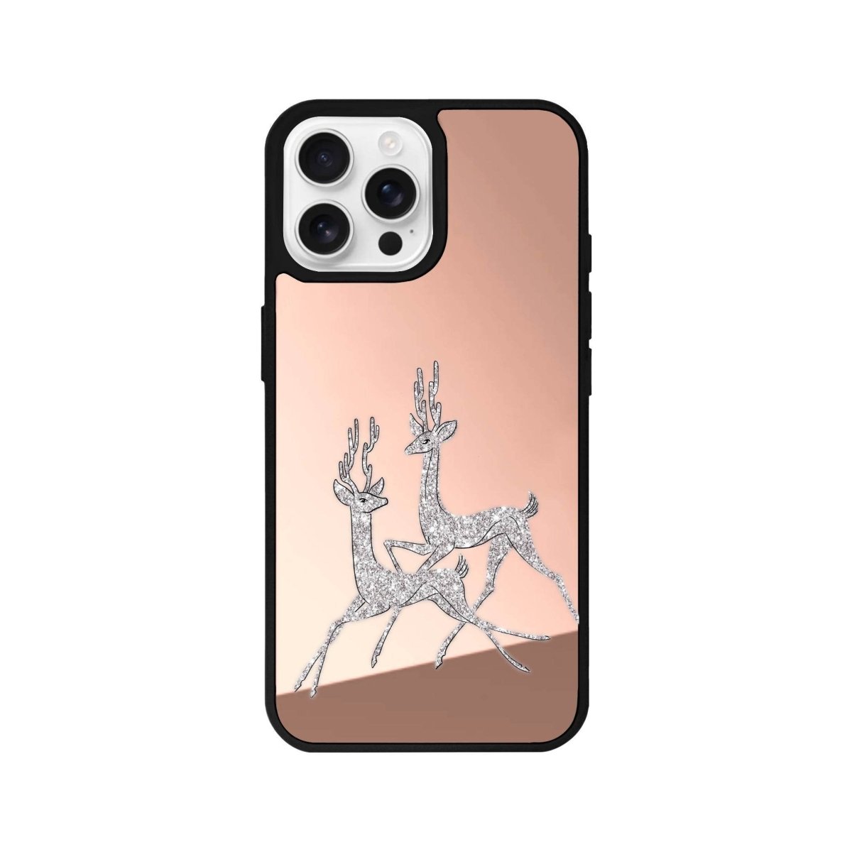 iPhone 16 Pro Disco Deers Mirror Aynalı Telefon Kılıfı - SUMTHINCS