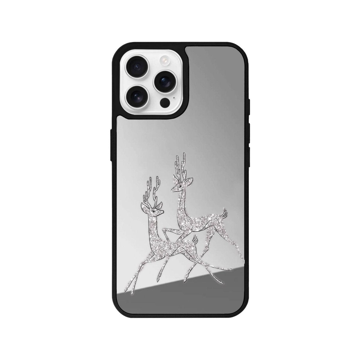 iPhone 16 Pro Disco Deers Mirror Aynalı Telefon Kılıfı - SUMTHINCS