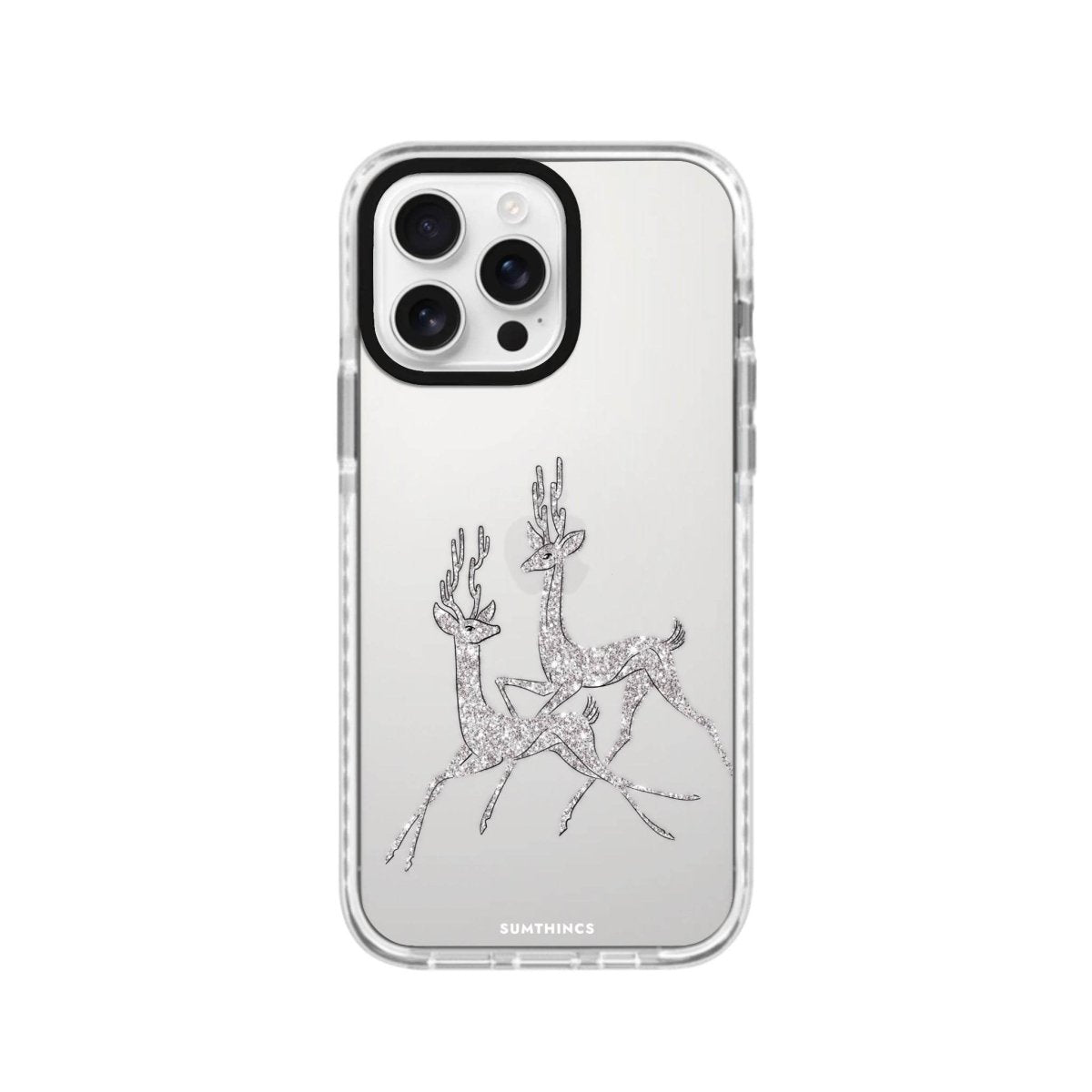 iPhone 16 Pro Disco Deers Procase Şeffaf Telefon Kılıfı - SUMTHINCS