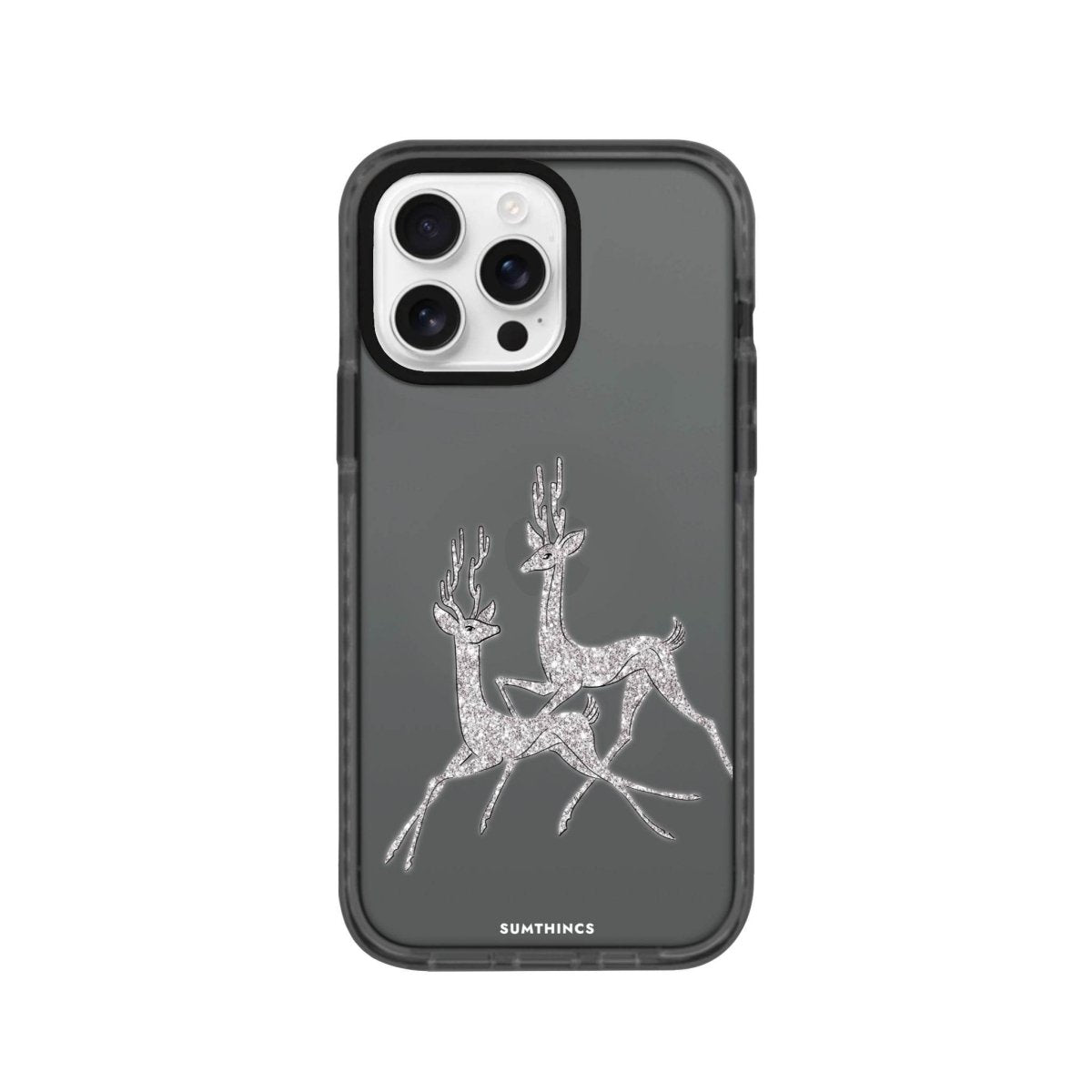 iPhone 16 Pro Disco Deers Procase Şeffaf Telefon Kılıfı - SUMTHINCS
