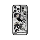 iPhone 16 Pro Disco Stickers Mirror Aynalı Telefon Kılıfı - SUMTHINCS